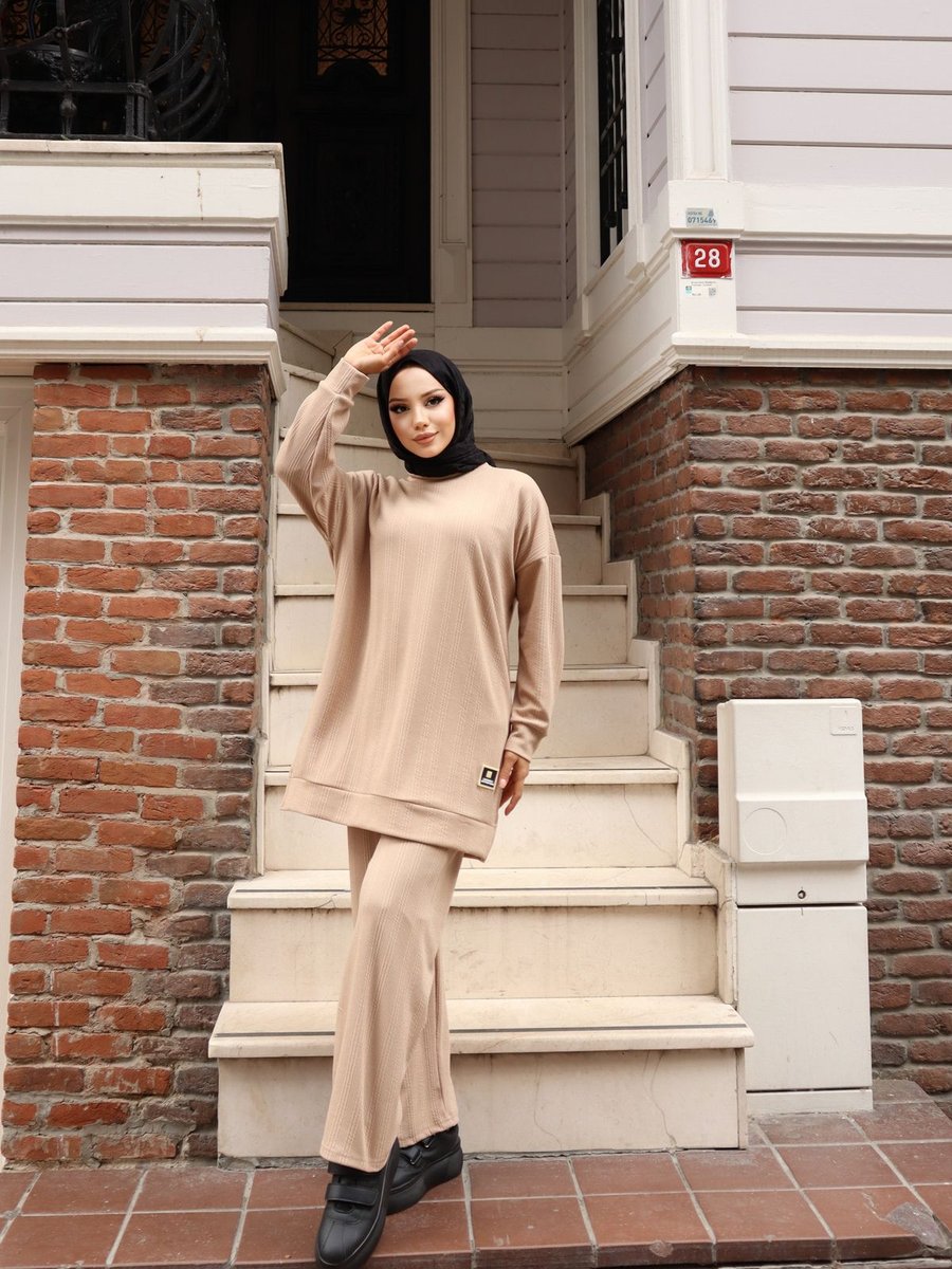 Moda Makkon Günlük Rahat Kullanım 2'li Takım