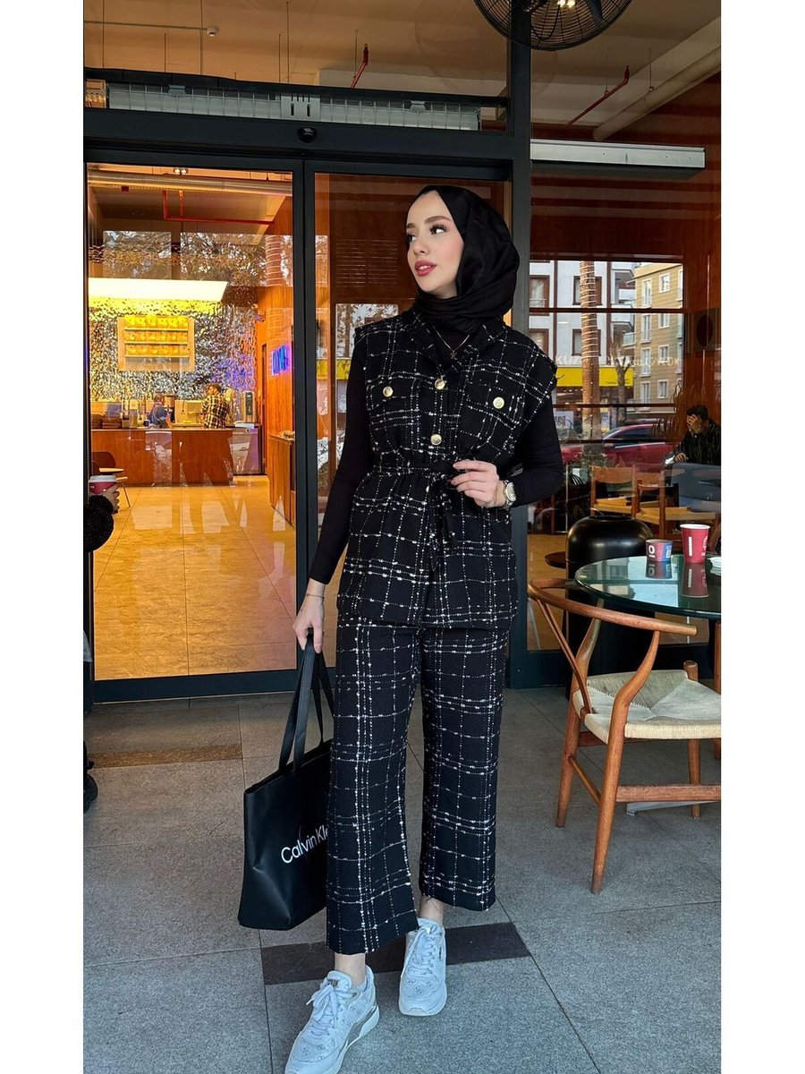 Moda Zeynaa Tuvit Ceket Pantolon Takım