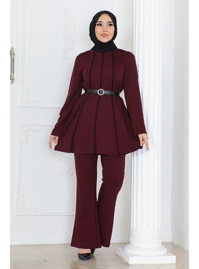 Bestenur Mürdüm River Tunik Pantolon İkili Takım