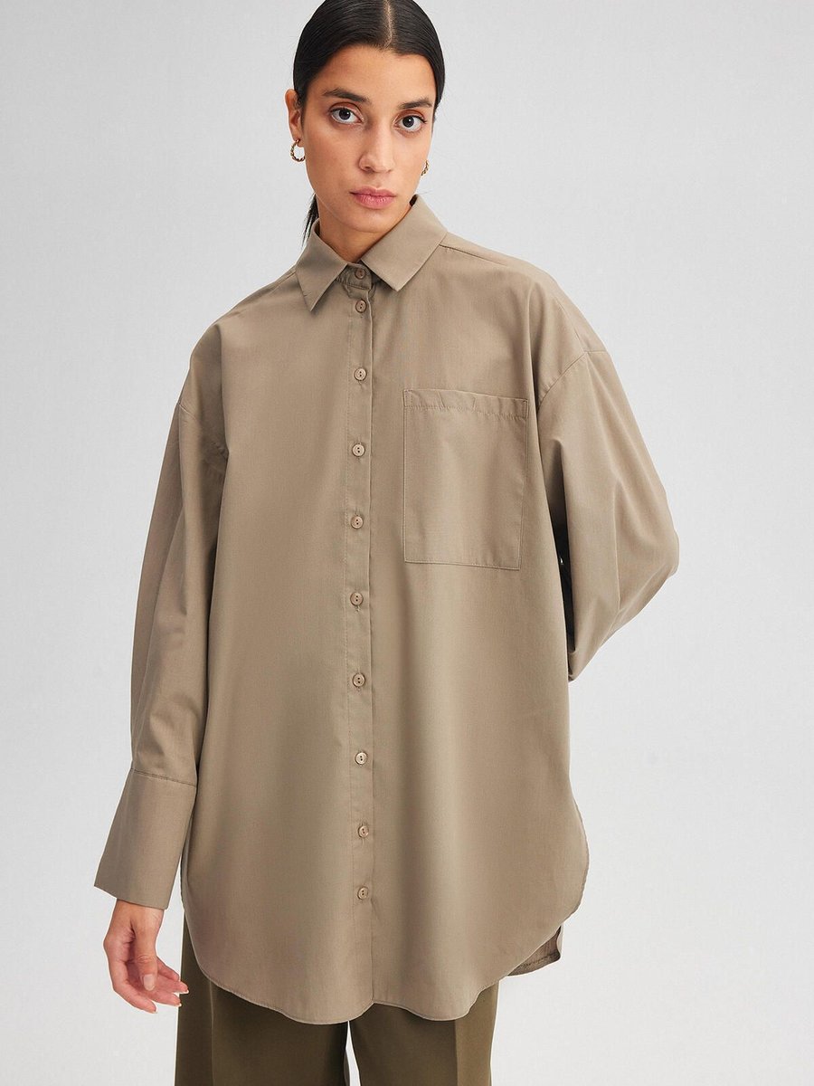 Touche Prive Relax Fit Poplin Gömlek