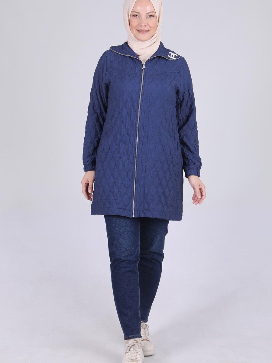 Ottoman Wear Büyük Beden Spor Kap İndigo