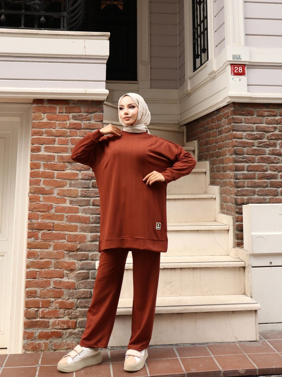 Moda Makkon Günlük Rahat Kullanım 2'li Takım