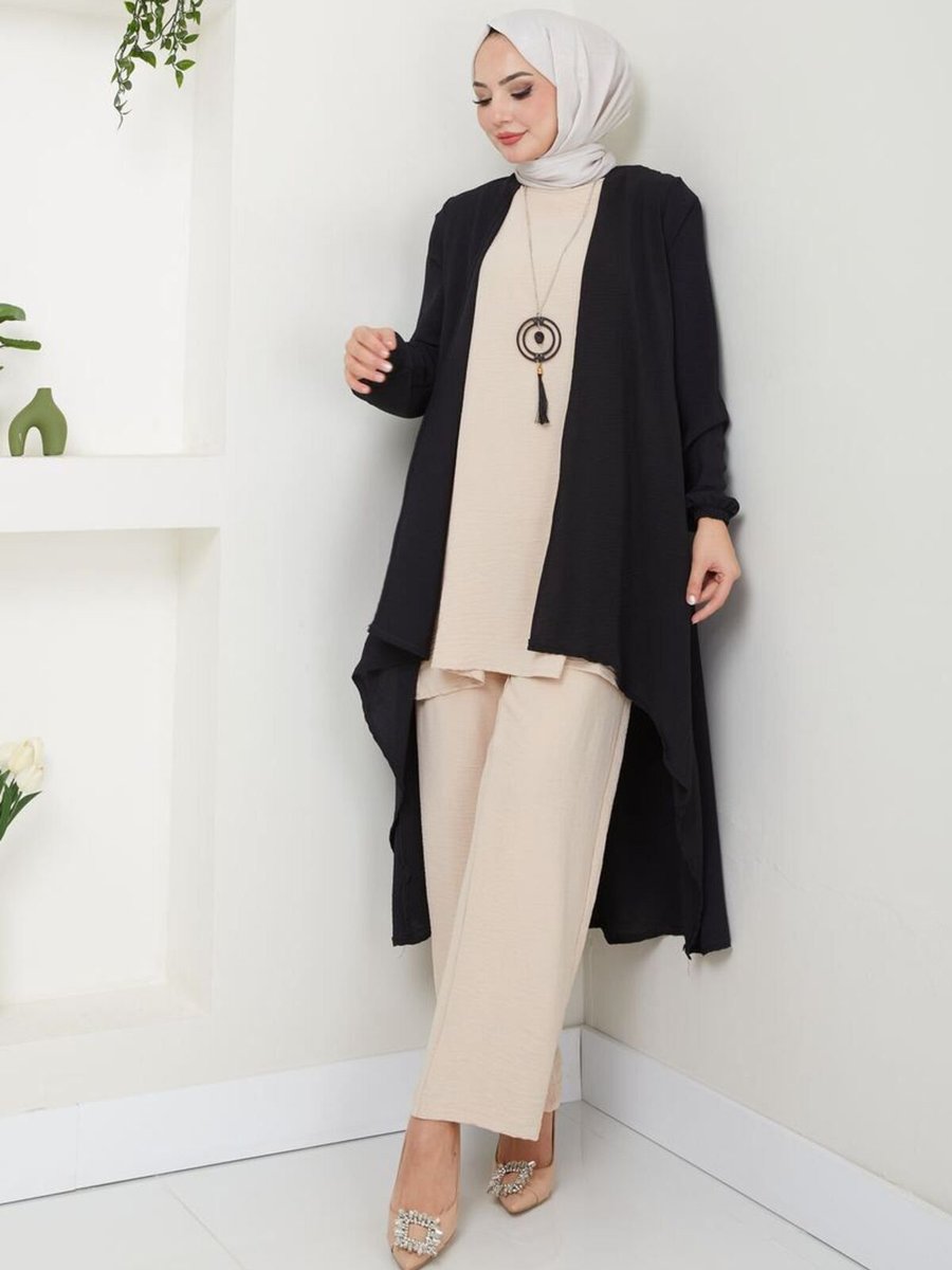 Ayşe Melek Giyim Moda Tesettür Lü Takım
