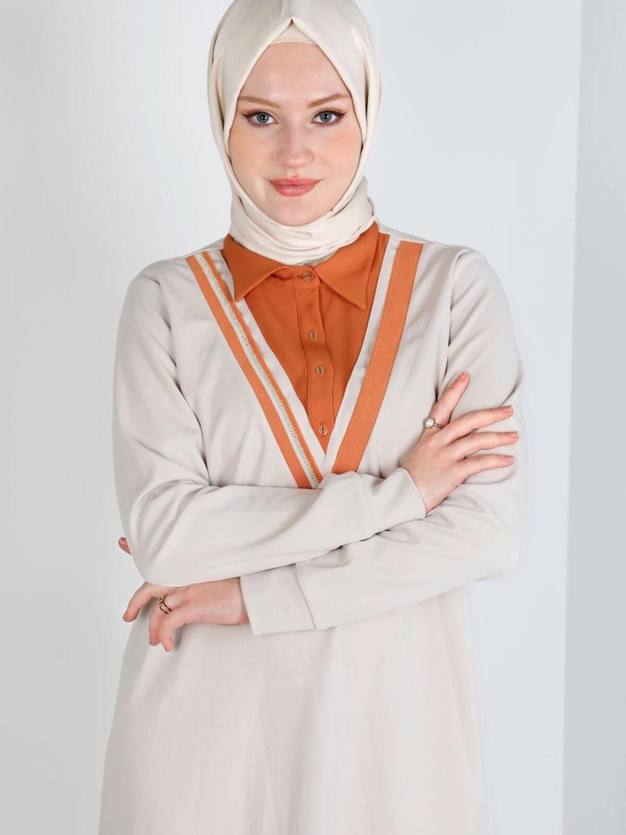 Alvina Gömlek Yaka Tunik