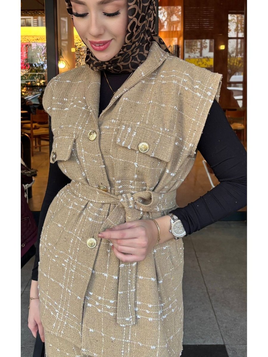 Moda Zeynaa Tuvit Ceket Pantolon Takım