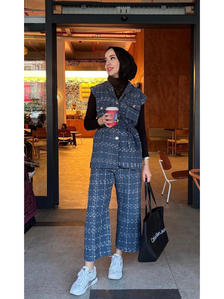 Moda Zeynaa Tuvit Ceket Pantolon Takım