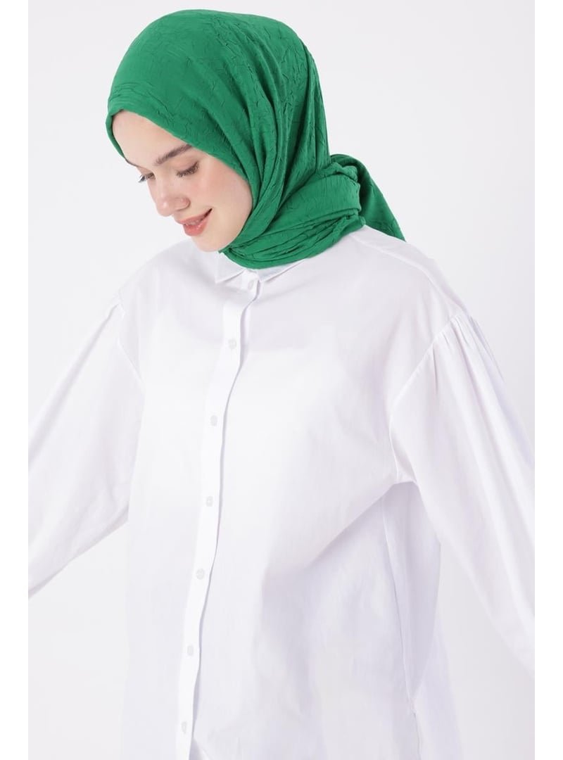 Allday Bambu Kraş Şal Zümrüt