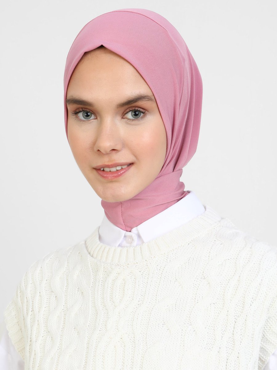 ELANESA Lila Hazır Türban