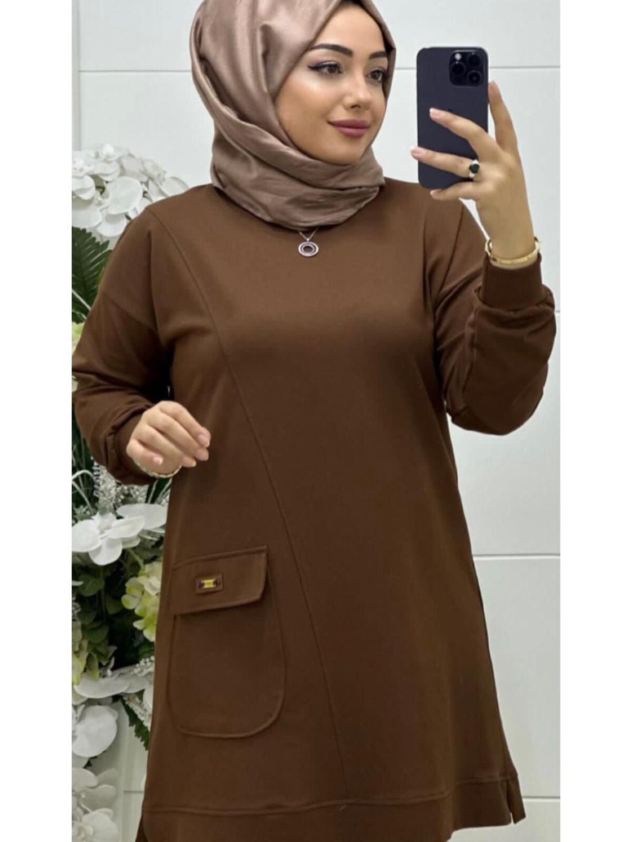 Ebrarengiz Moda Dila Cepli Kadın Tunik
