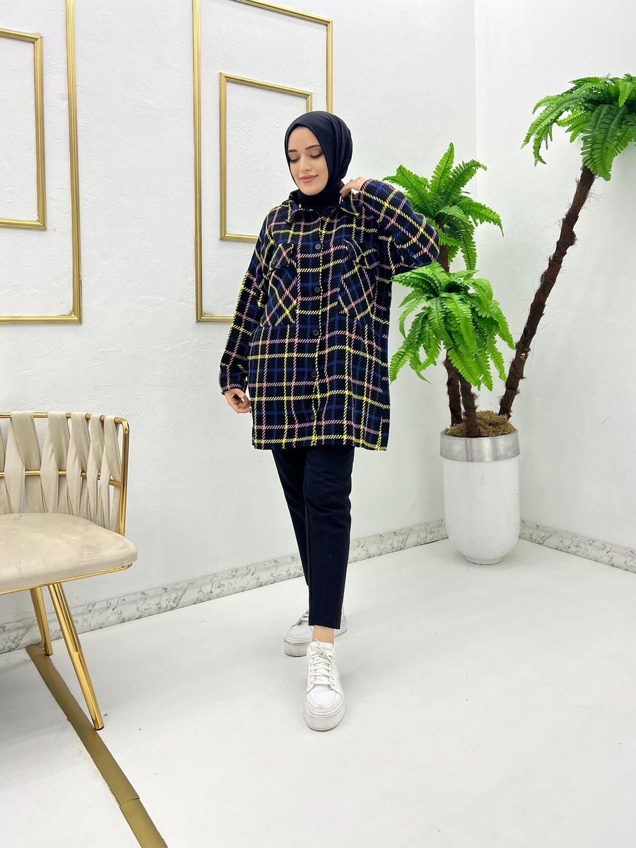 Moda Krash Oversize Oduncu Gömlek Içlikli Takım