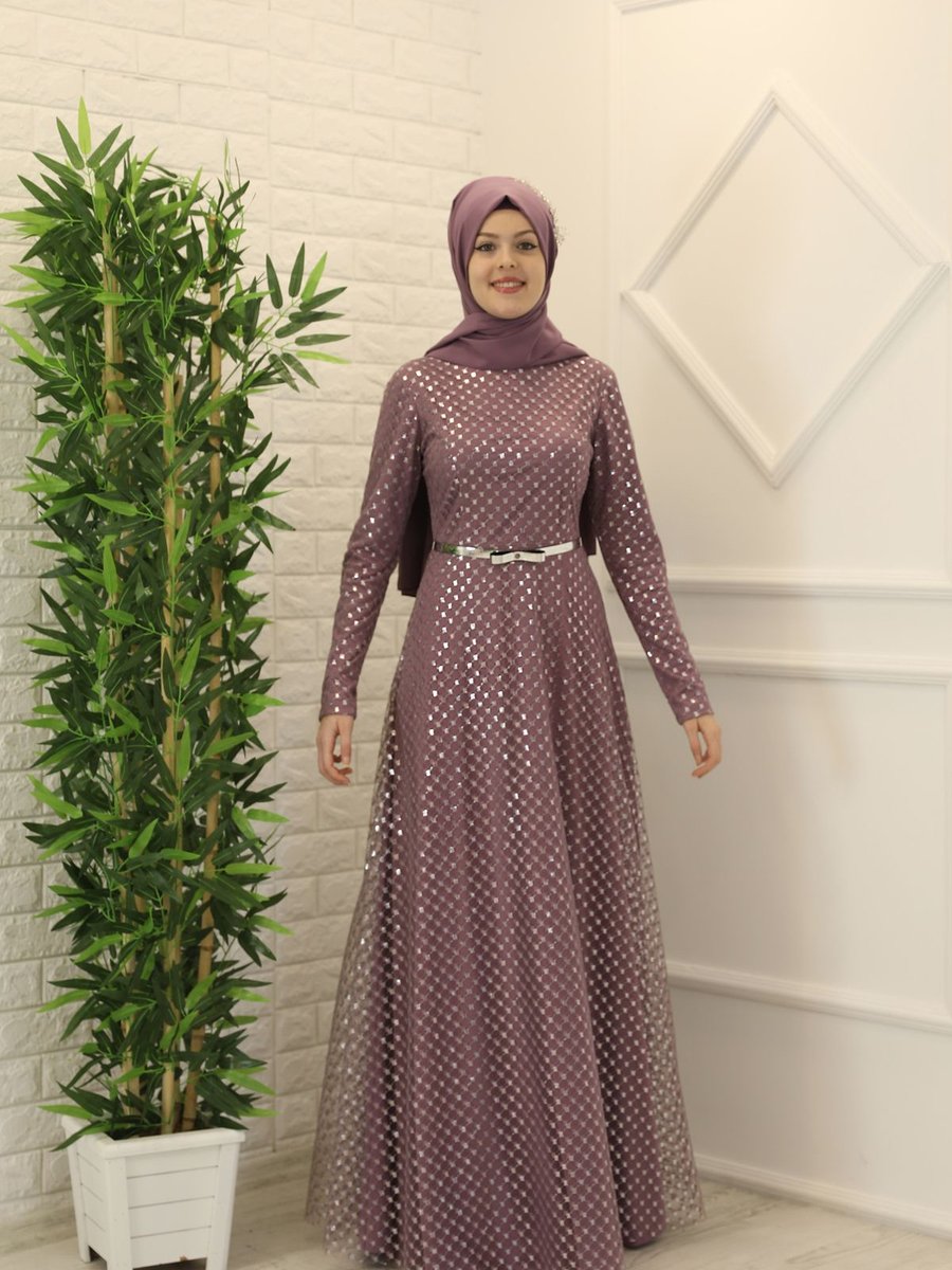 Exxitcollection Roza Abiye Elbise
