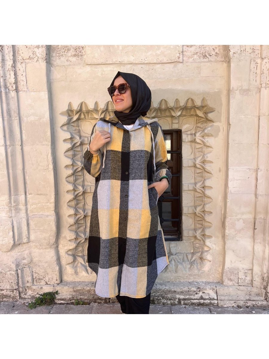 Moda Ekose Oduncu Kumaş Gömlek Kaşe