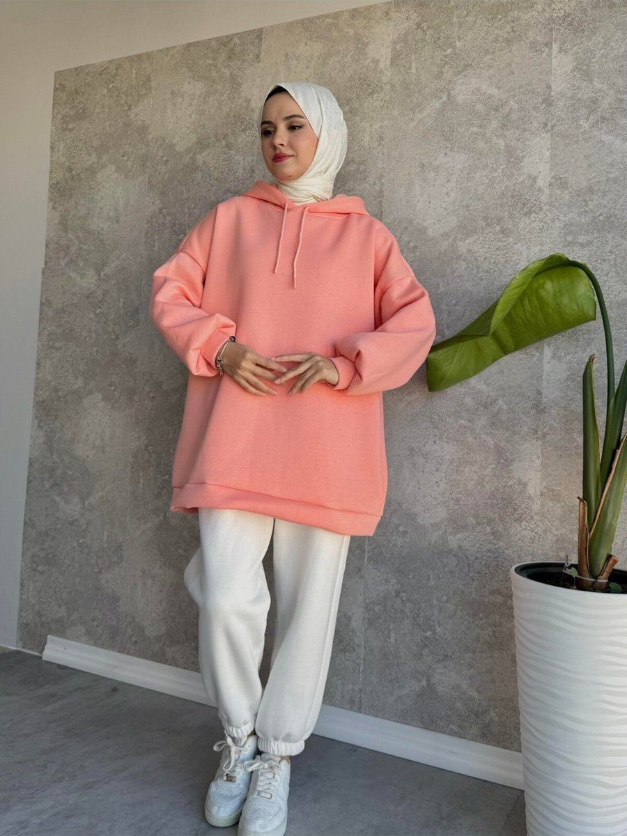 Modabetce Extra Oversize Kadın Sweatshirt