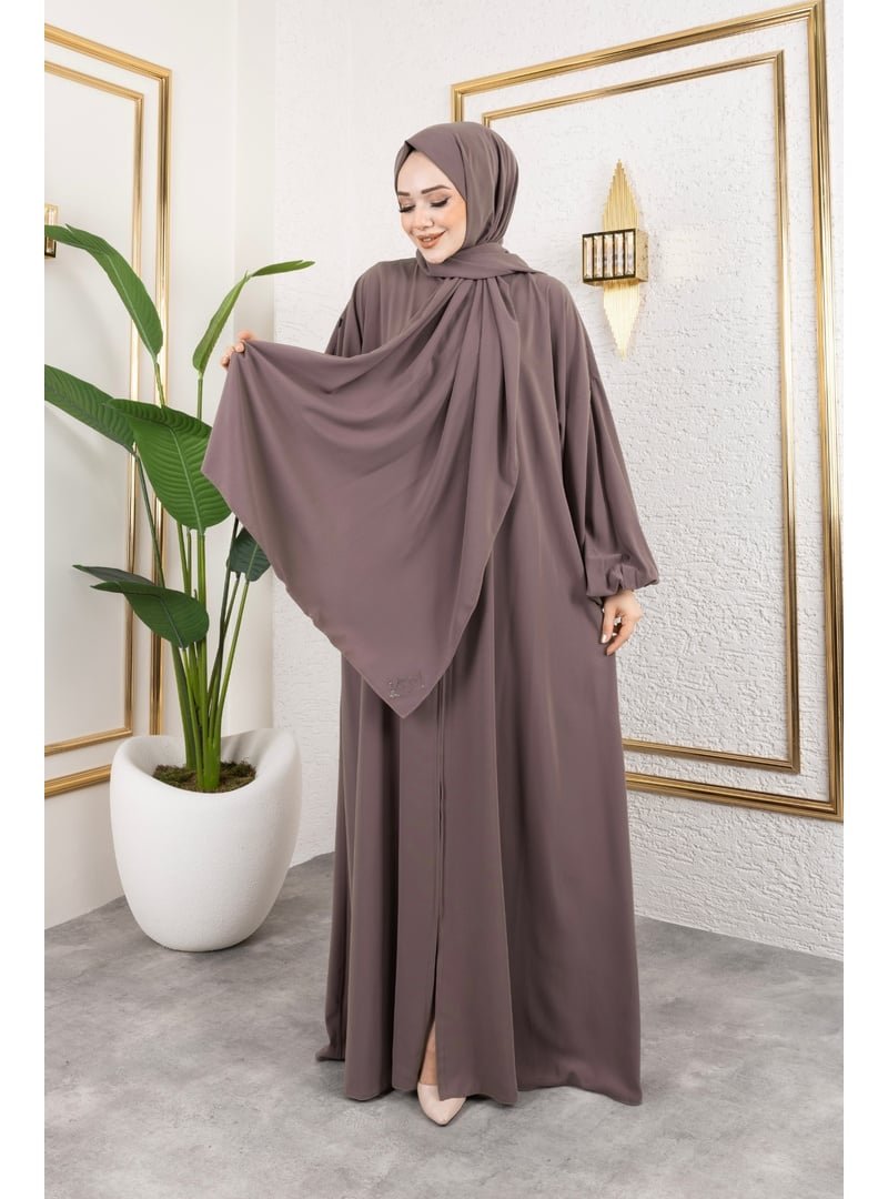 Kadeem Giyim Vizon Füruzan Abaya