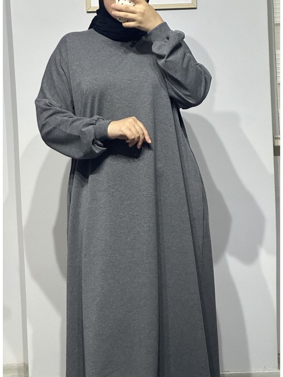 Nas Tesettür Sweat Elbise