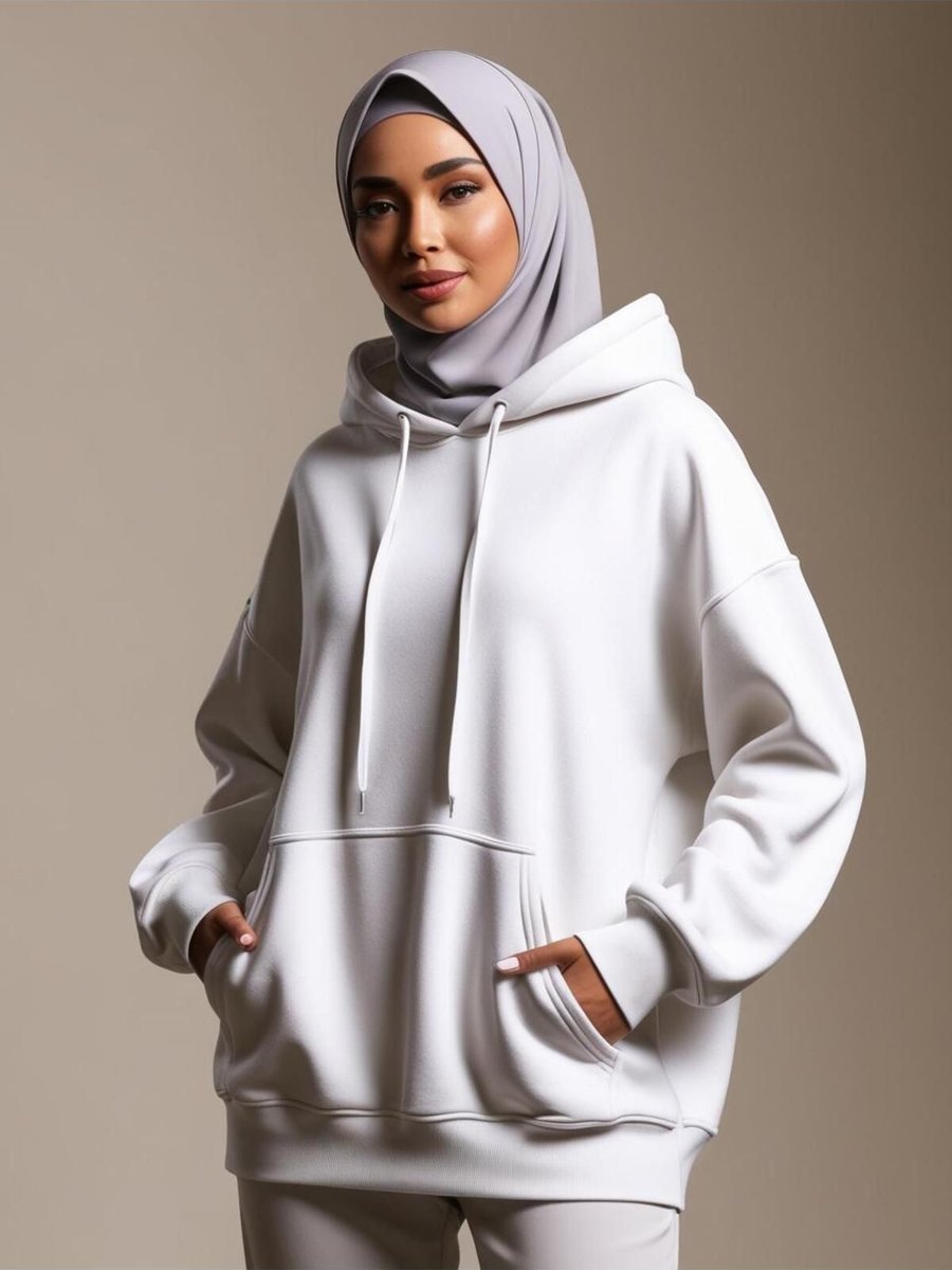 Vordevia Kapüşonlu Pamuklu Sweatshirt