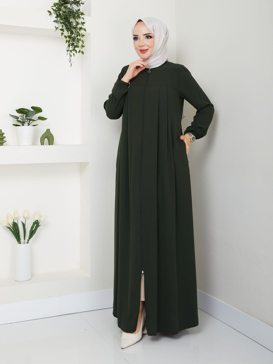 Moda Umrelik Robalı Medine Ipeği Yazlık Ferace