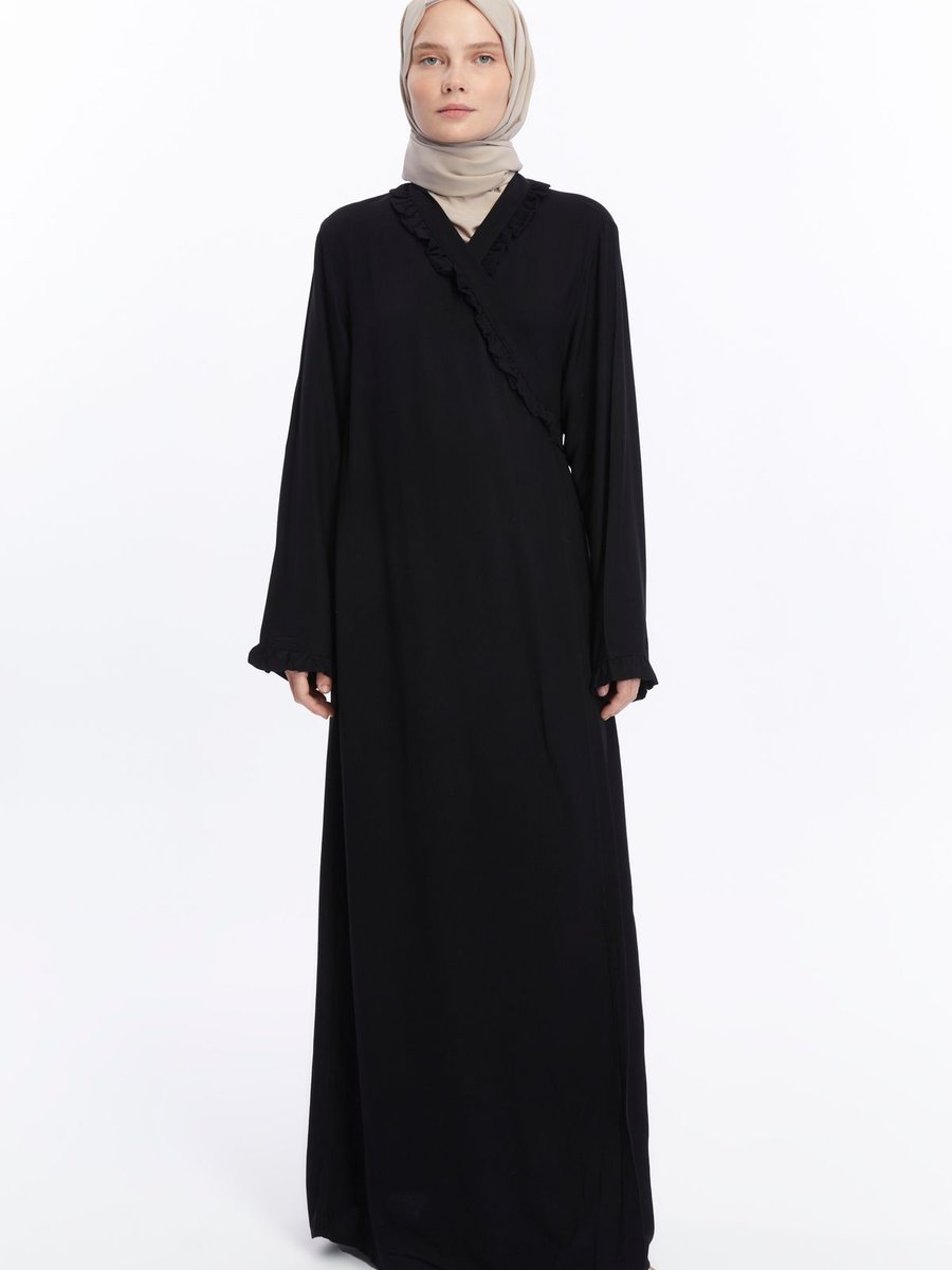 Me Like Home Fırfır Detay Namaz Elbisesi