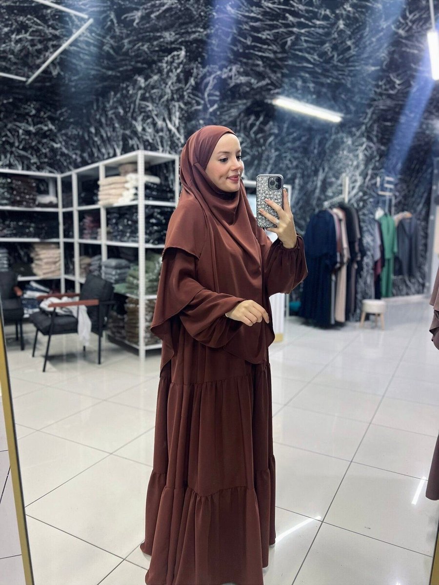 Fashion Journey Hac Umre Tesettur Parca Mısır Medine İpeği Açelya Takım