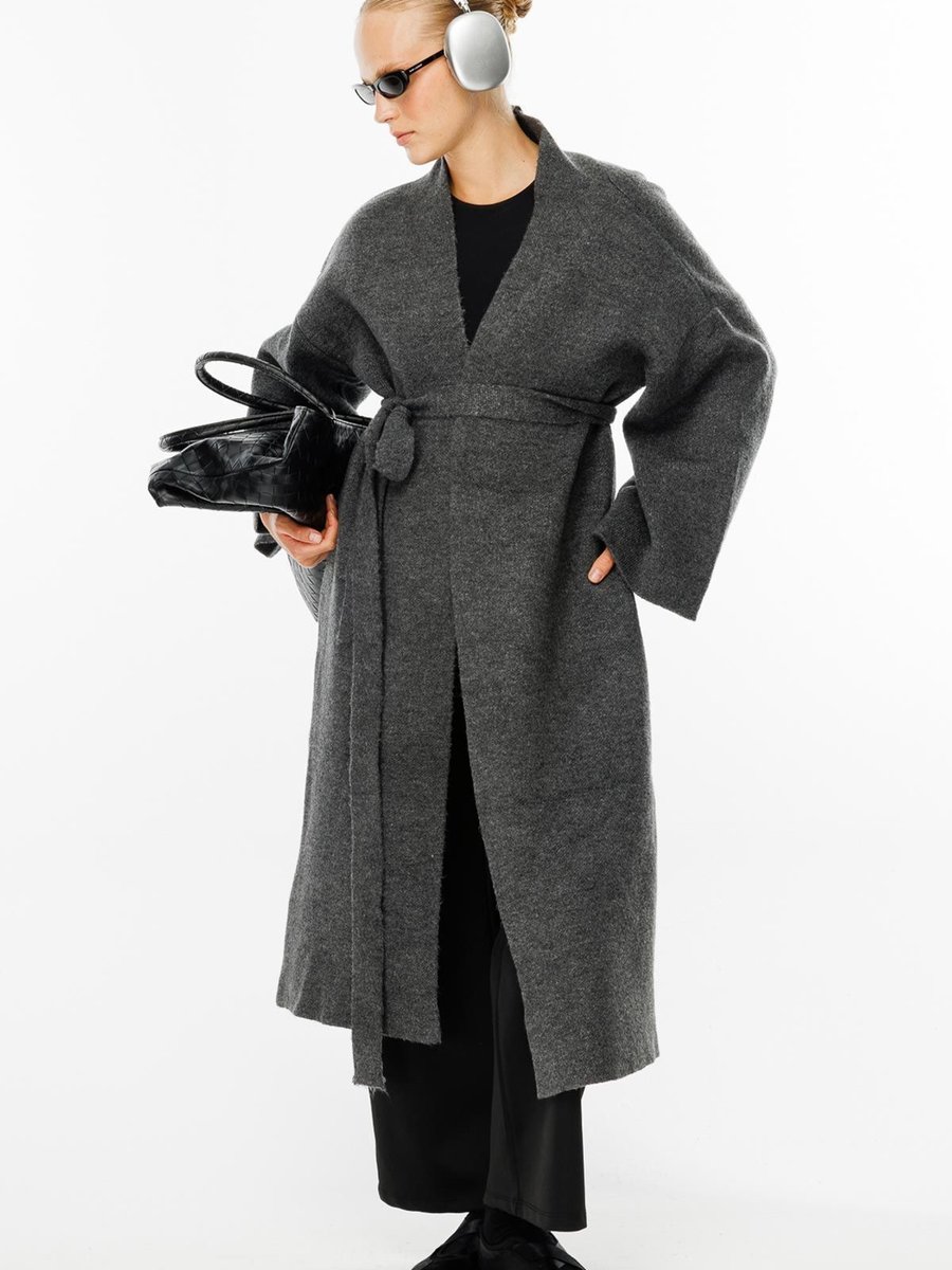 Hooopstore Oversize Füme Hırka