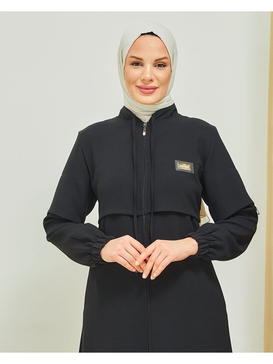 Em&fa Tekstil Spor Beyza Model Petek Kumaş Ferace