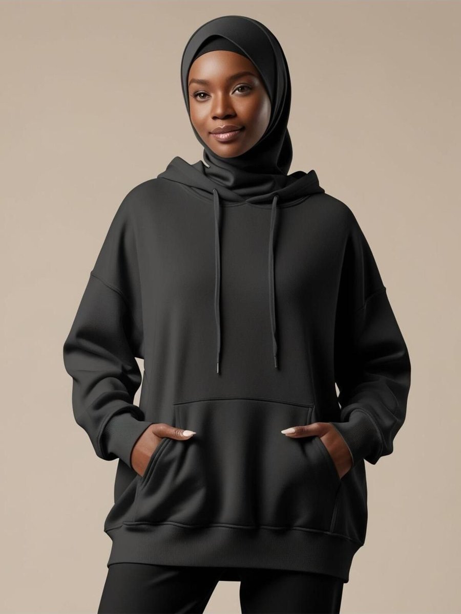 Vordevia Kapüşonlu Pamuklu Sweatshirt