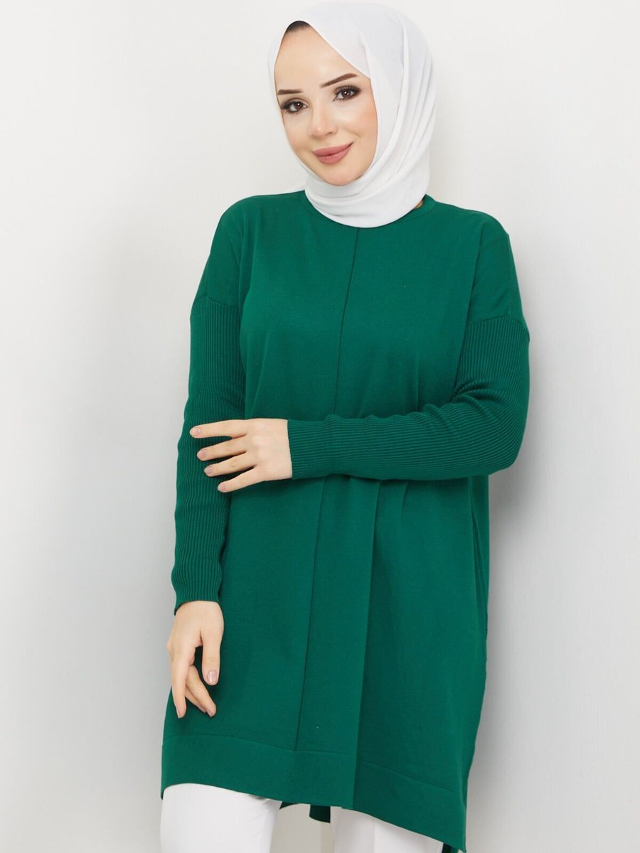 Avsarwear Vanezia Kumaş Soğuk İplik Merserize Uzun Tunik