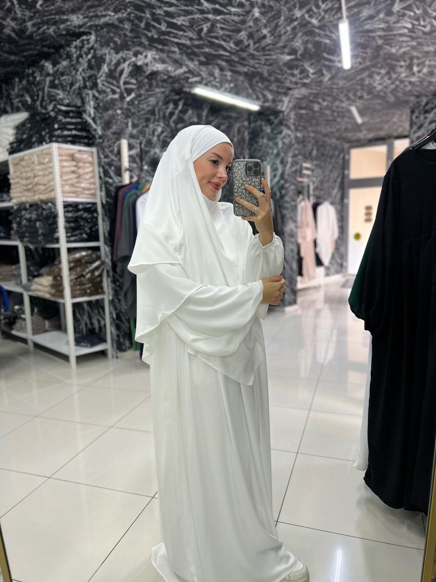 Fashion Journey Hac Umre Tesettur Parca Mısır Medine İpeği Açelya Takım