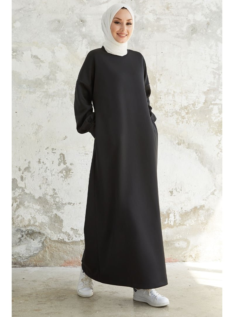 InStyle Siyah Nevra Cepli Scuba Elbise