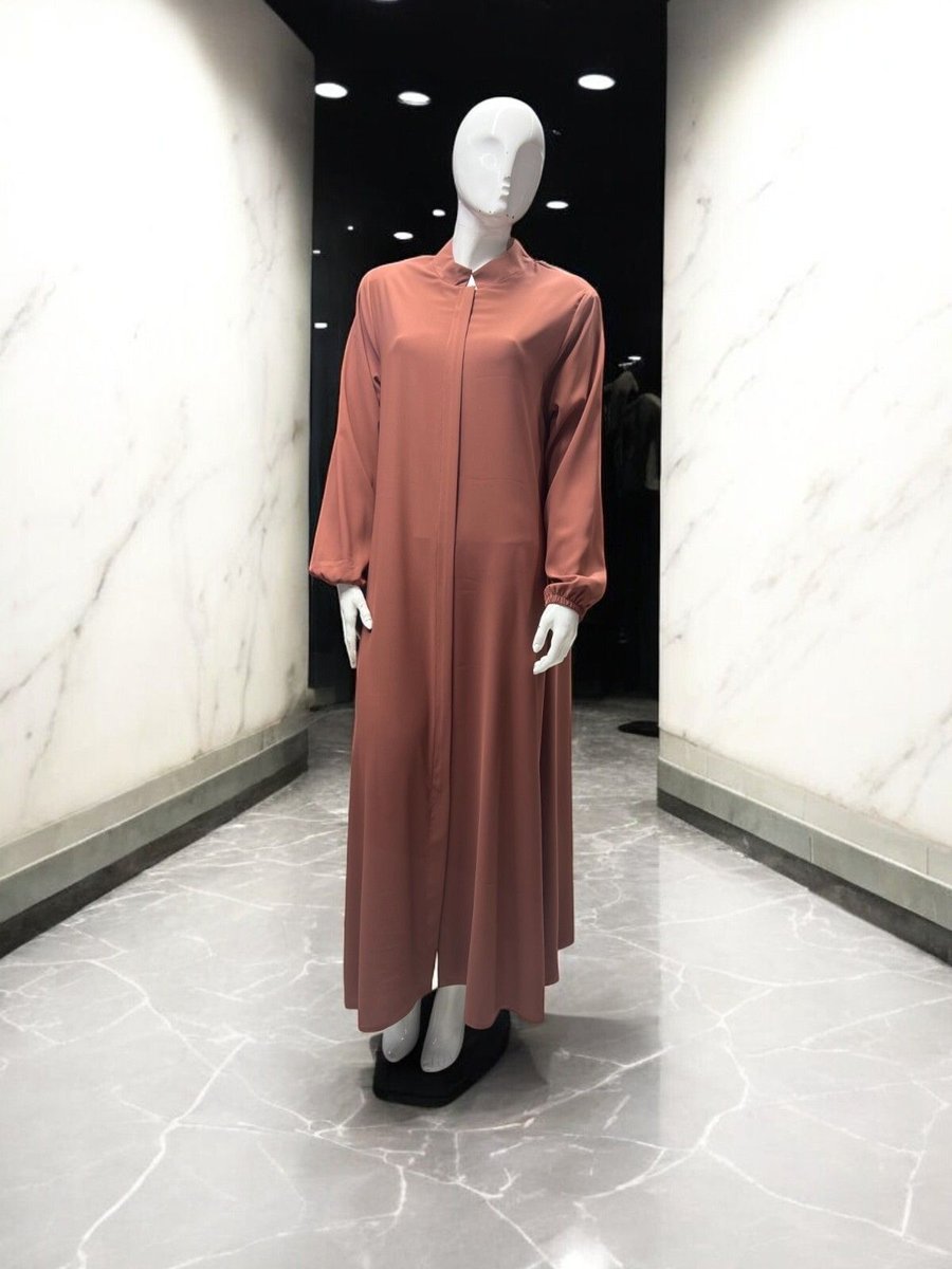 Butik Medine Ipeği Mevlana Kesim Ferace Kiremit