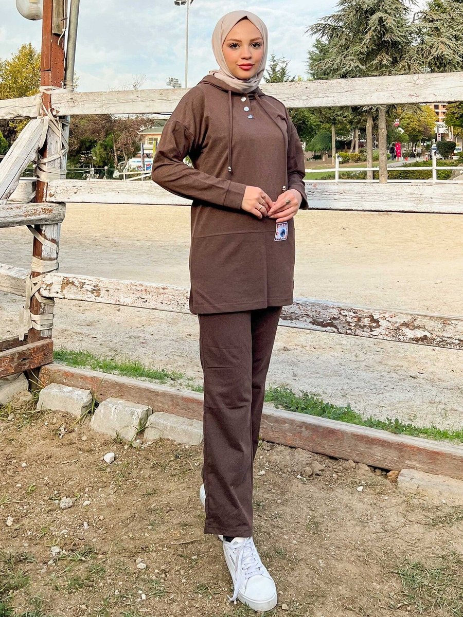 Bwest İkili Takım Kahverengi