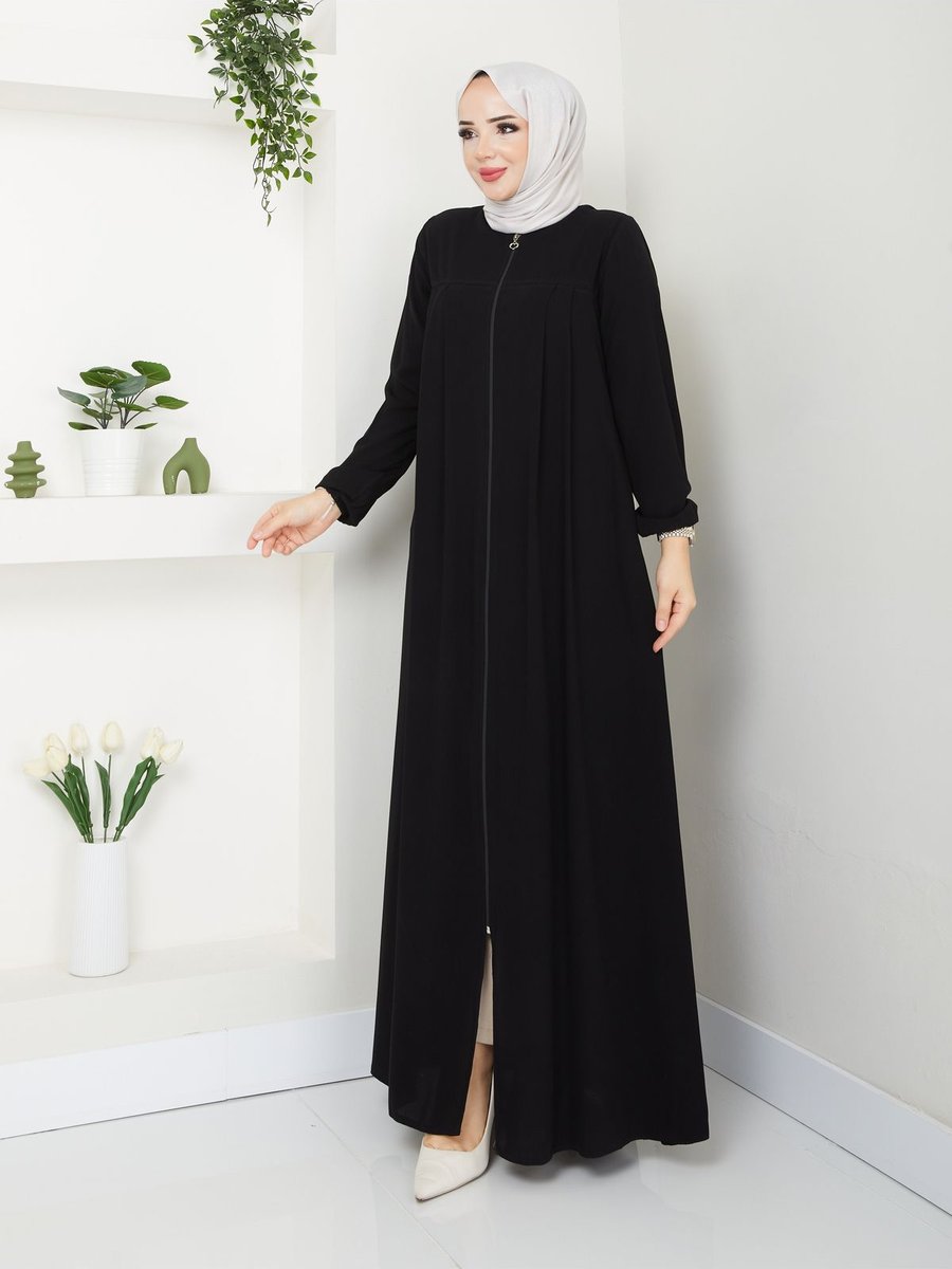 Moda Umrelik Robalı Medine Ipeği Yazlık Ferace