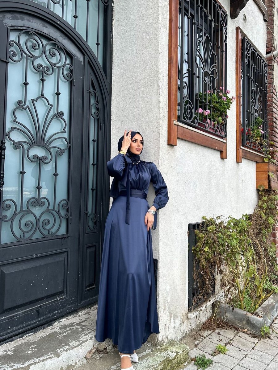 Lina Tesettür Lina Tesettür Abiye Elbise