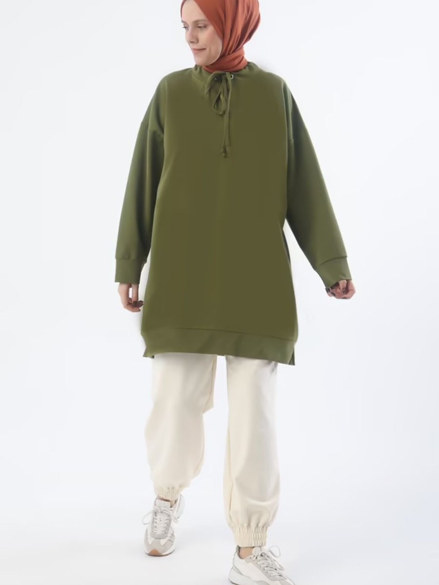 Moda Büyük Beden Sweatshirt