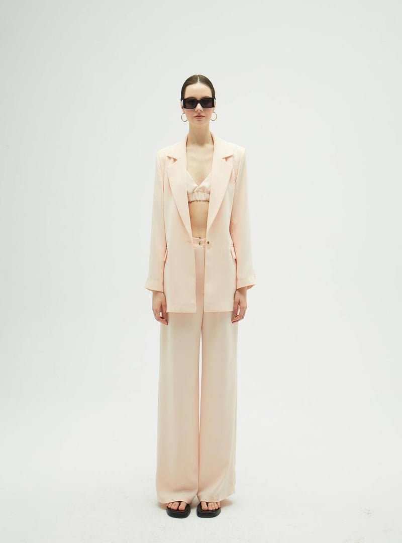 Juste Somon Oversize Blazer Ceket Standart