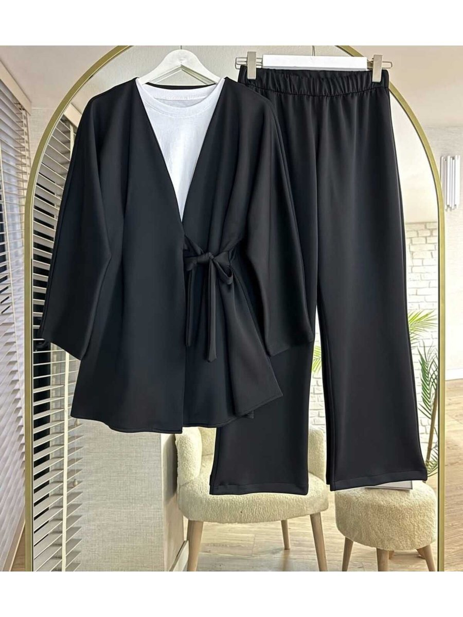Emira Life Kadın Yan Baglamalı Tunik Pantolon