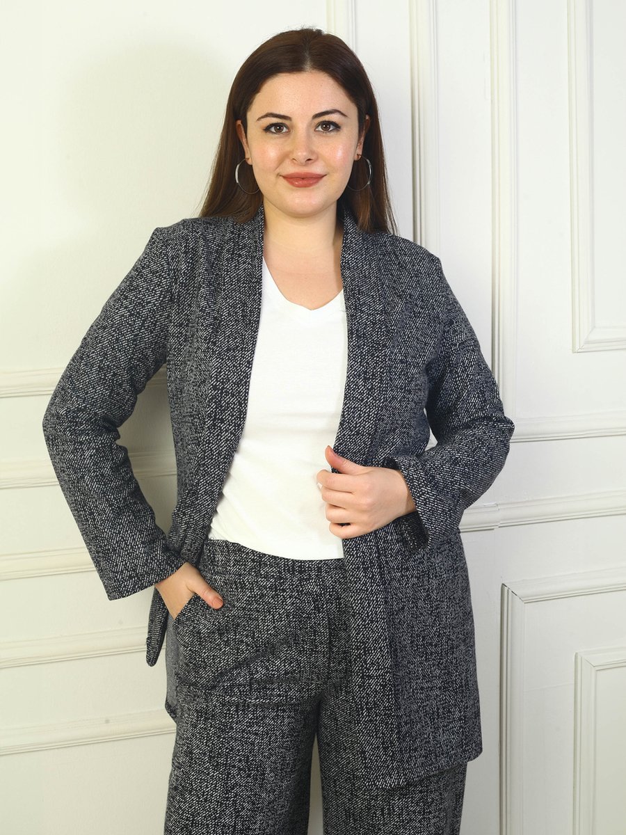By Saygı Koyu Gri Ceket