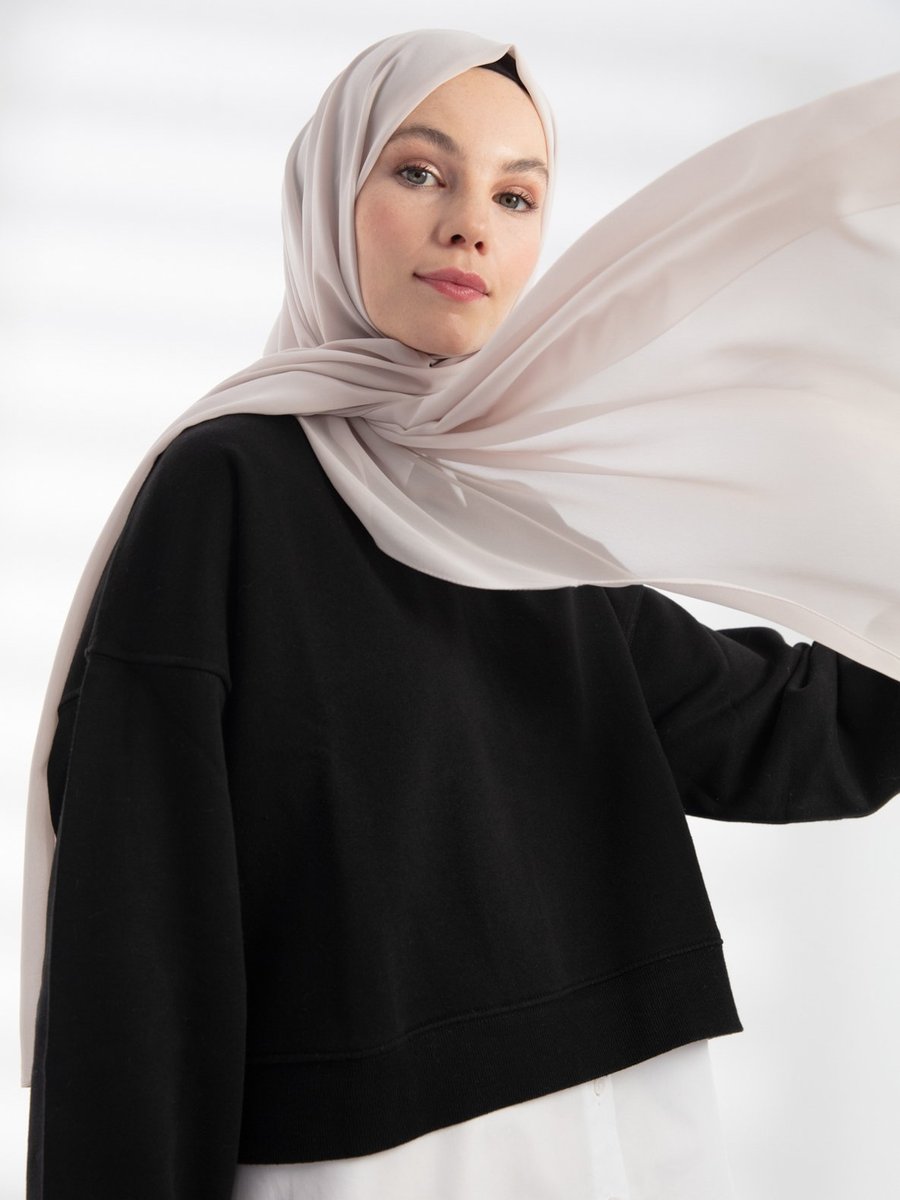 Pure Scarfs Şifon Şal Taş