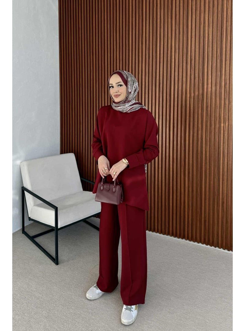 Melike Tatar Bordo Dabıl Basic Takım