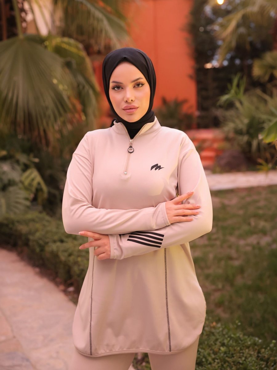 Ryzi Moda Yarım Fermuarlı Dalgıç Kumaş Standart Kalıp Jogger Eşofman Takımı