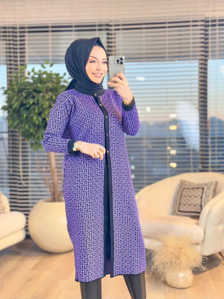 Alanurmoda F Desenli Hırka
