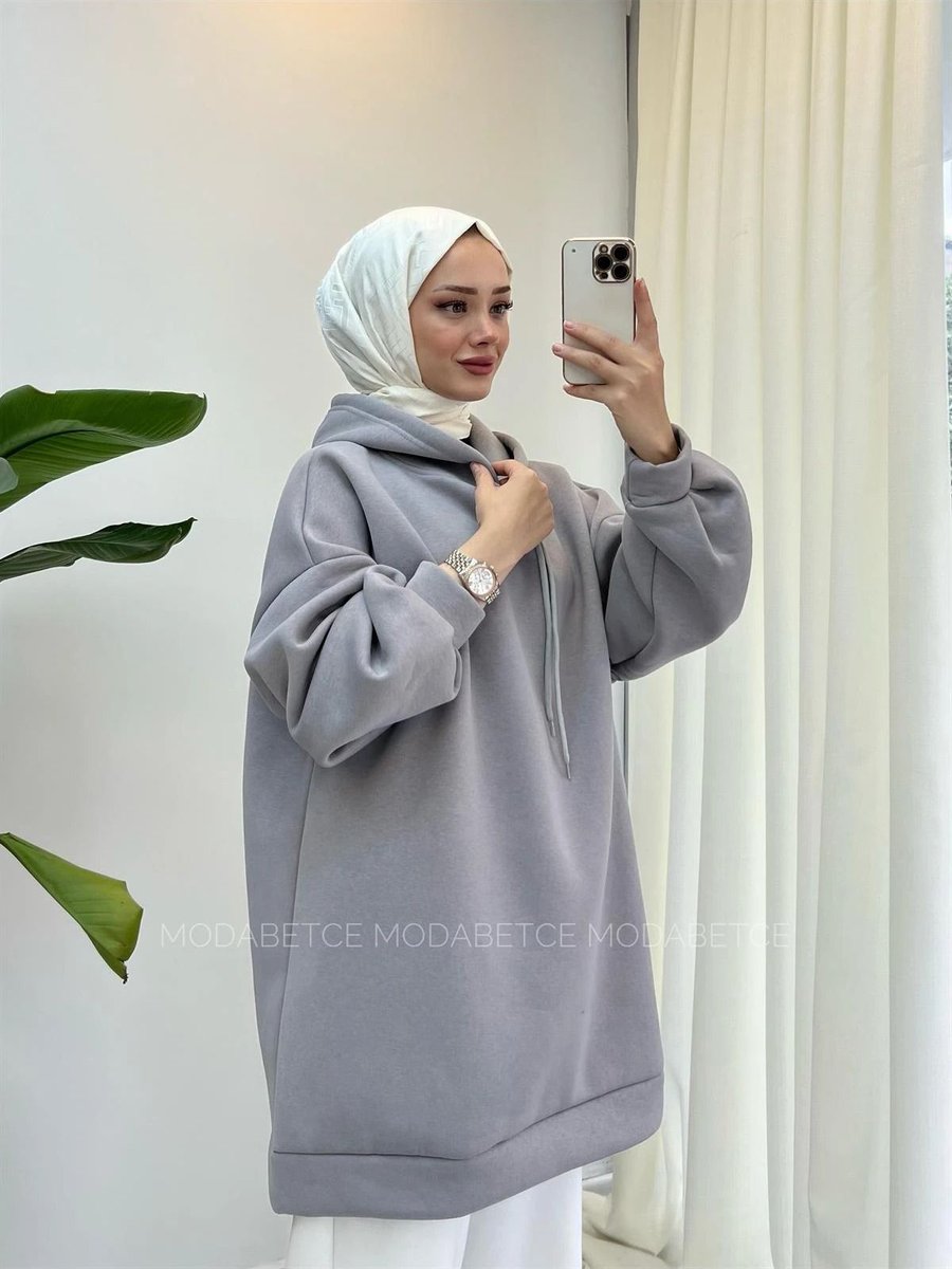 Modabetce Extra Oversize Kadın Sweat