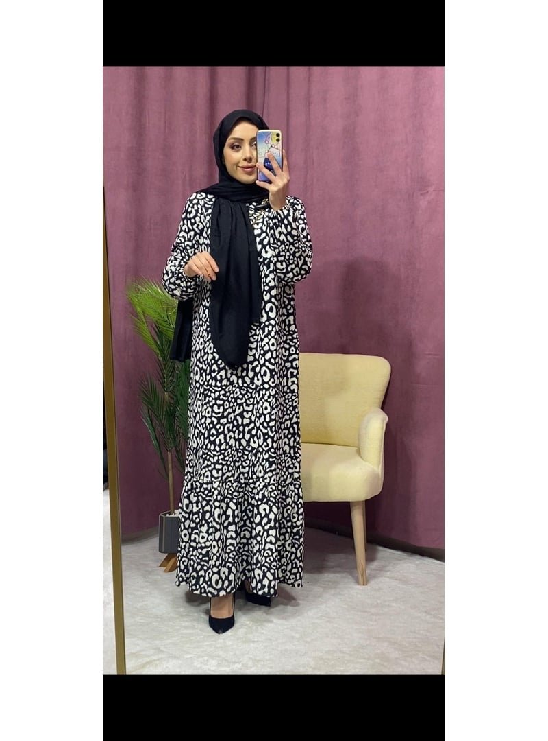 Pelsu Moda Bürümcük Kumaş Elbise