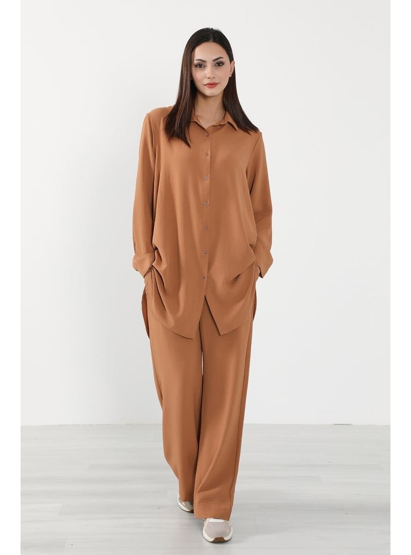 Aisha`s Design Camel Rahat Ve Şık Günlük Aerobin Takım,tk