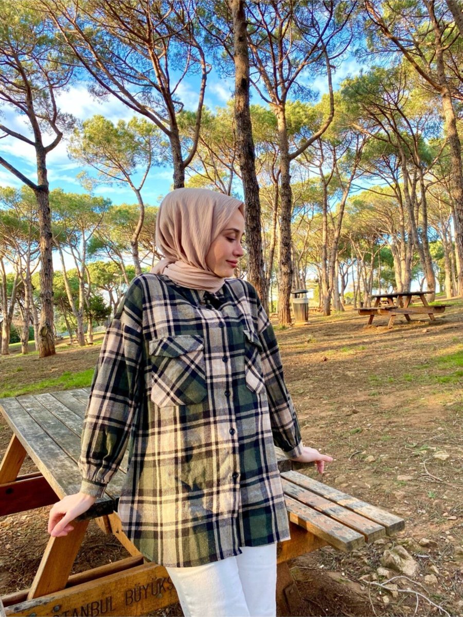 Huuq Design Oduncu Gömlek Haki