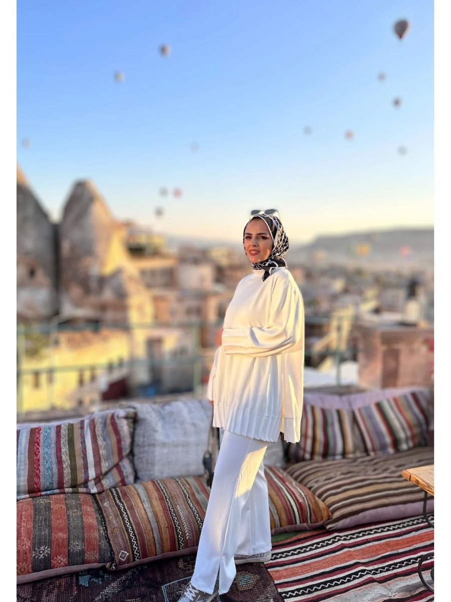 Asel Fashion Premium Levita Modal Takım Ekru