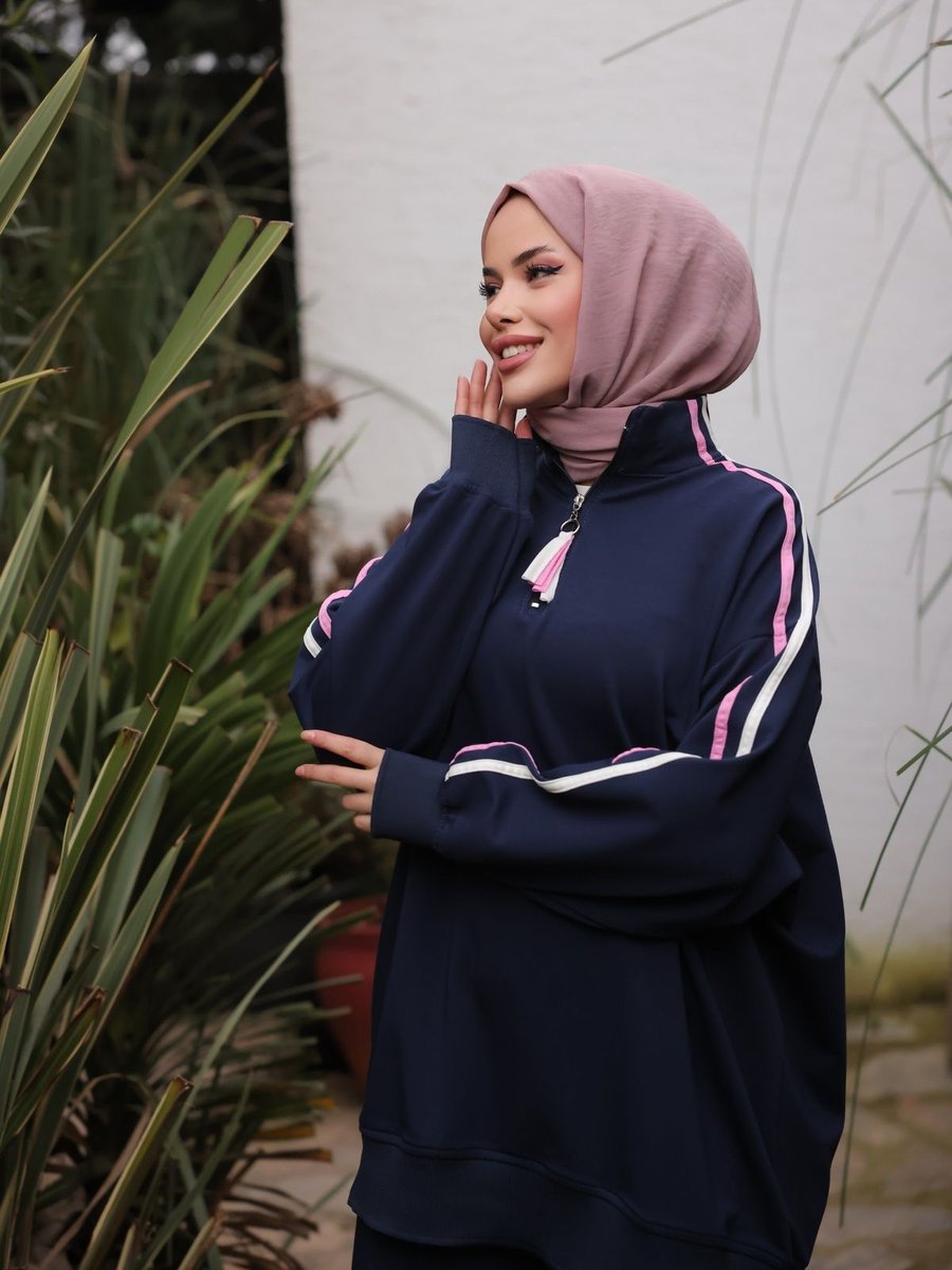 Mimi Luxury Wear Eşofman Takımı Fermuarlı Yaka
