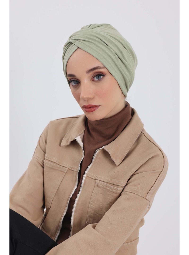 Aisha`s Design 9rb Çağla Yeşili Bone,b