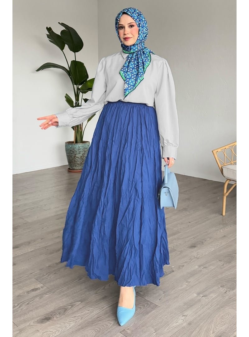 InStyle İndigo Kraş Etek