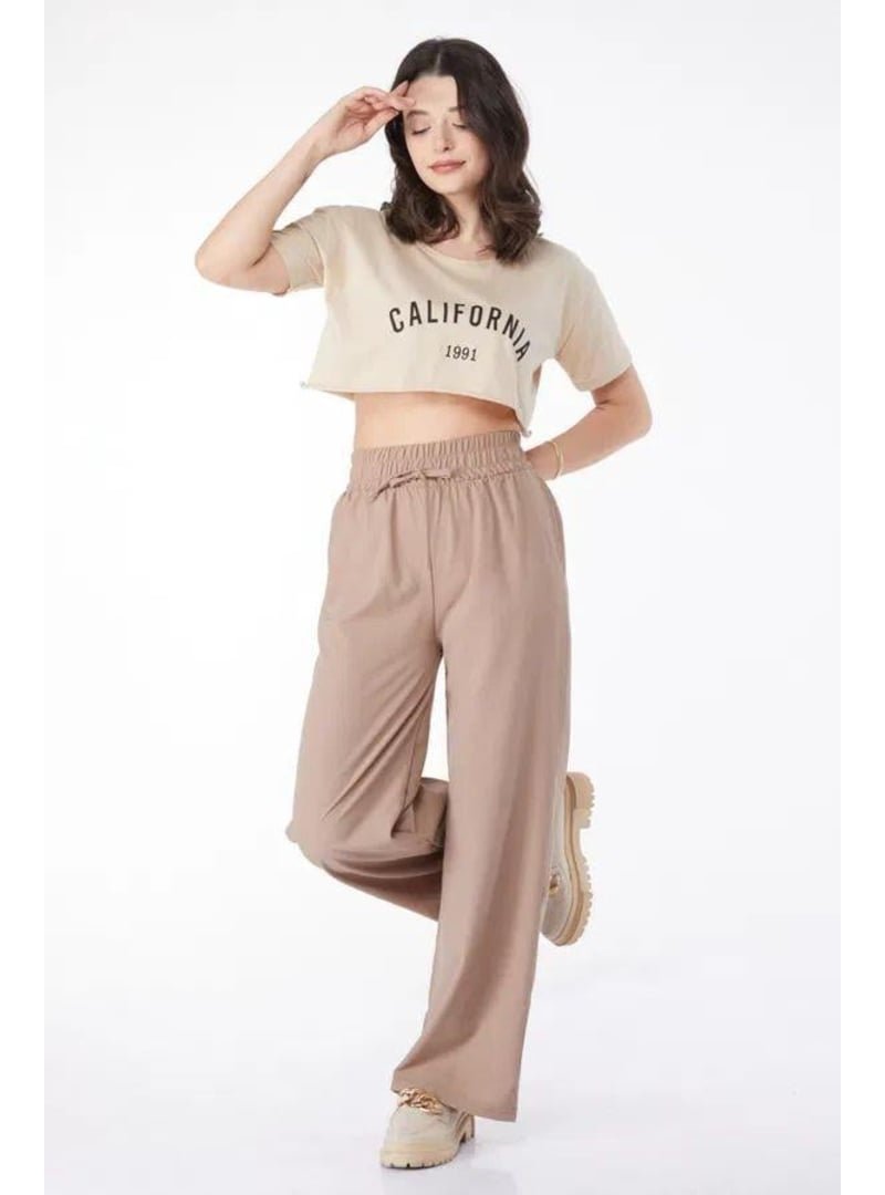 Pelsu Moda Vizon Pantolon